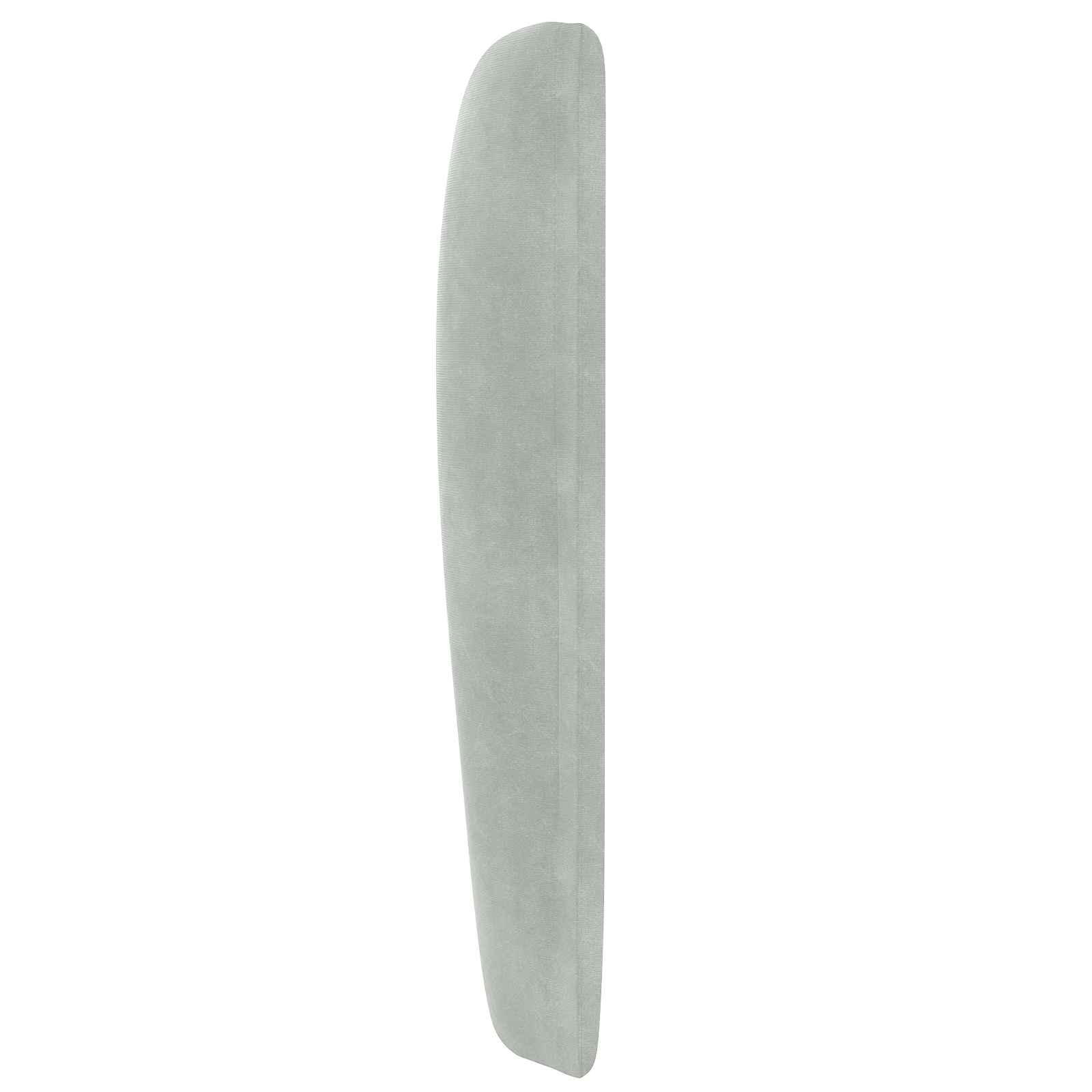 Uši uzglavlja Svijetlo siva 80 x 23 x 6 cm Baršun