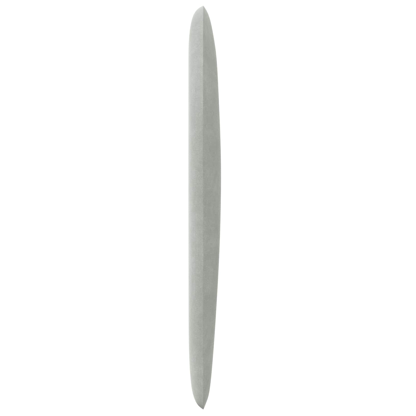 Uši uzglavlja Svijetlo siva 80 x 23 x 6 cm Baršun