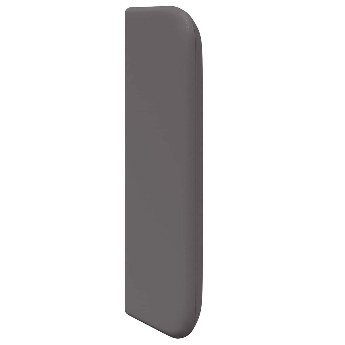 Uši uzglavlja 2 pcs Siva 40 x 16 x 5 cm Plywood i lažno kožno