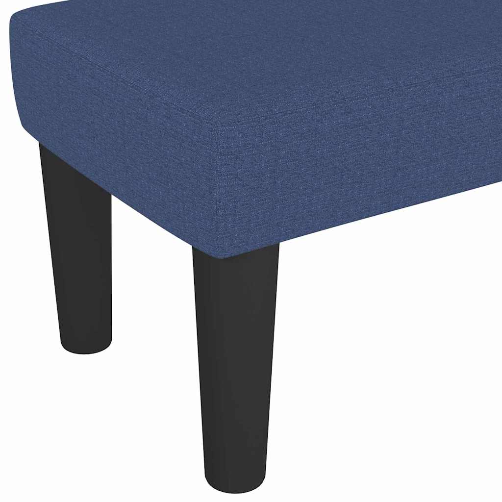 Klupa plava 70 x 30 x 30 cm od tkanine