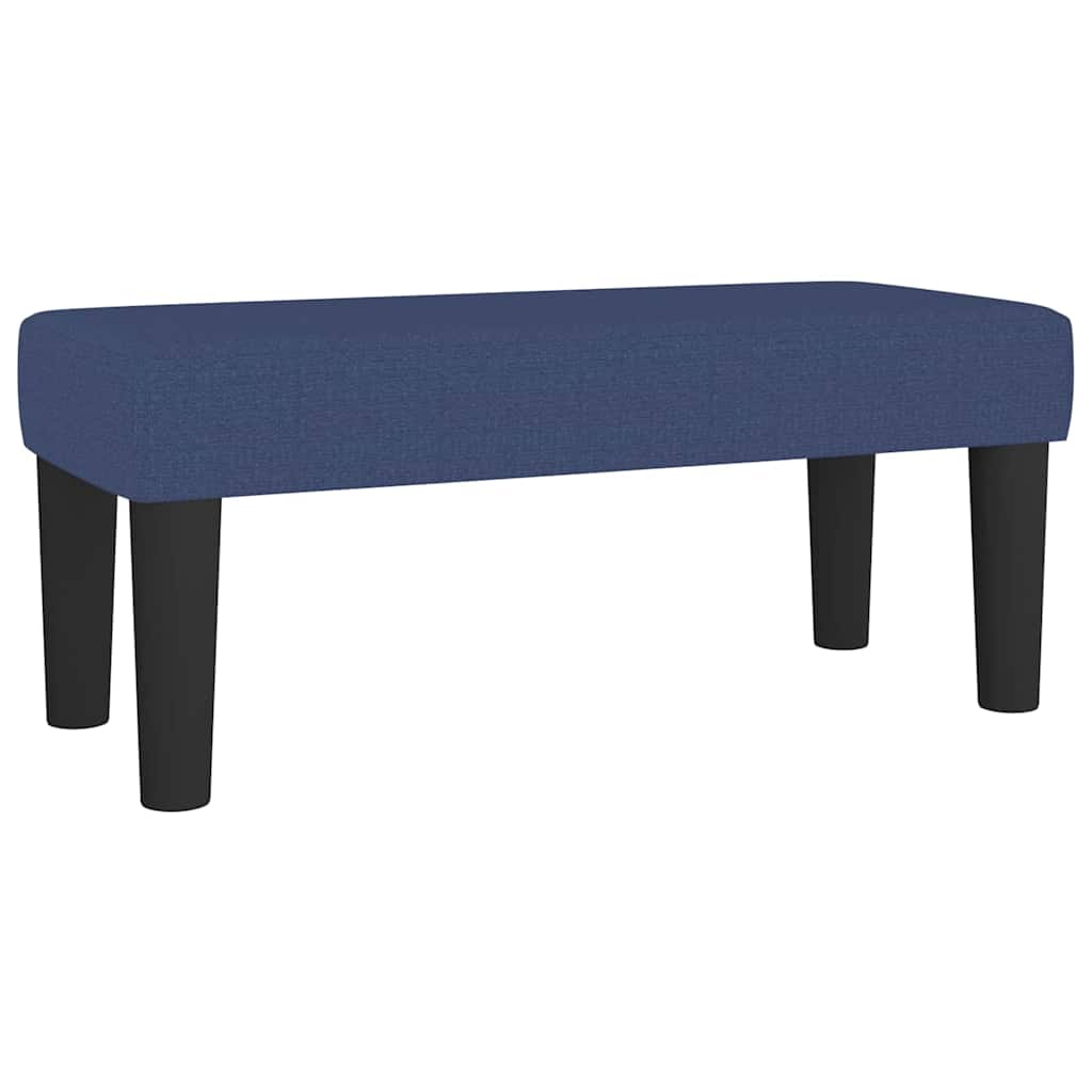 Klupa plava 70 x 30 x 30 cm od tkanine