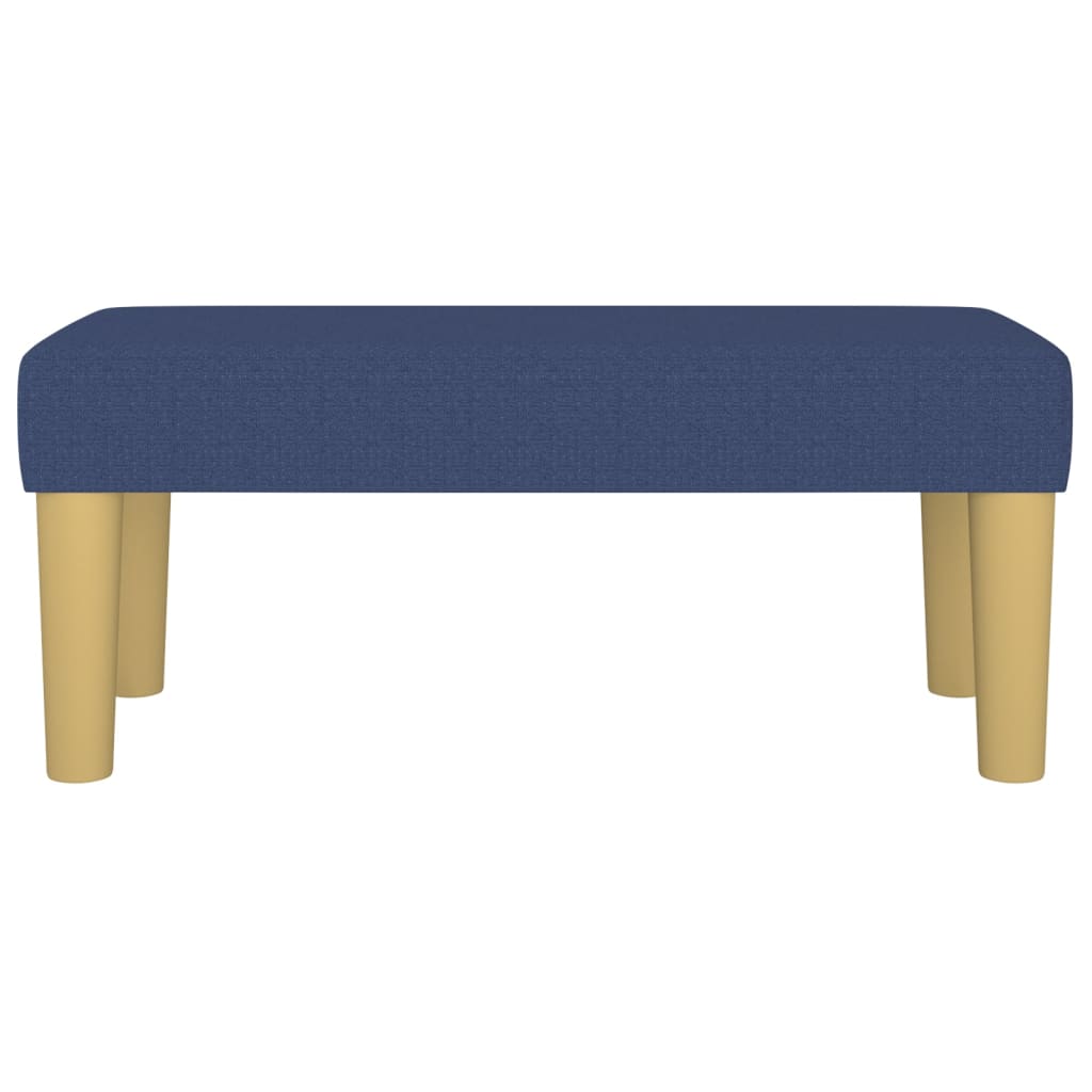 Klupa plava 70 x 30 x 30 cm od tkanine
