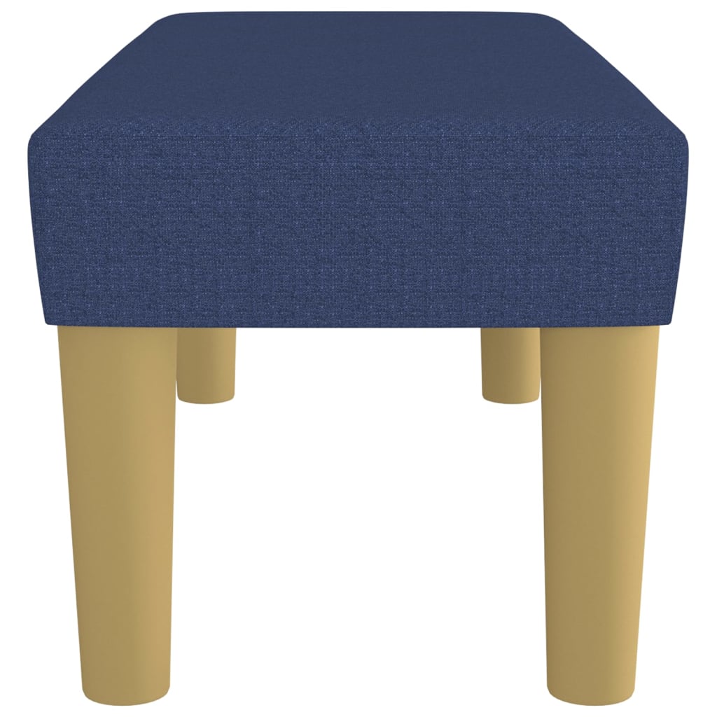 Klupa plava 70 x 30 x 30 cm od tkanine