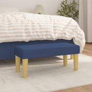 Klupa plava 70 x 30 x 30 cm od tkanine