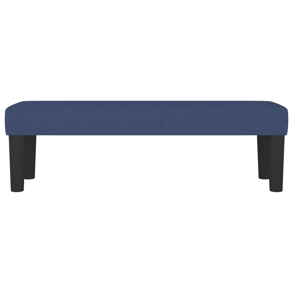 Klupa plavi 100x30x30 cm od tkanine