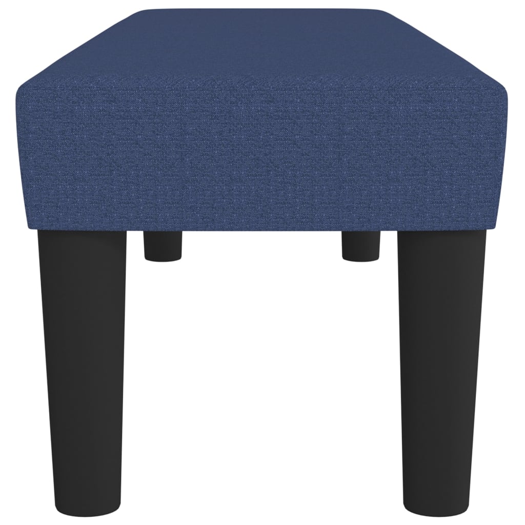 Klupa plavi 100x30x30 cm od tkanine