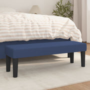 Klupa plavi 100x30x30 cm od tkanine