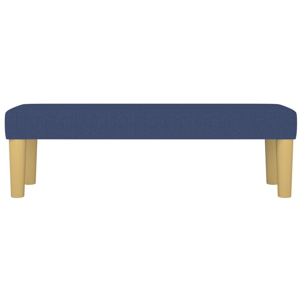 Klupa plavi 100x30x30 cm od tkanine