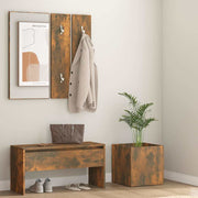 Set namještaja za hodnik boja hrasta konstruirano drvo Smeđa