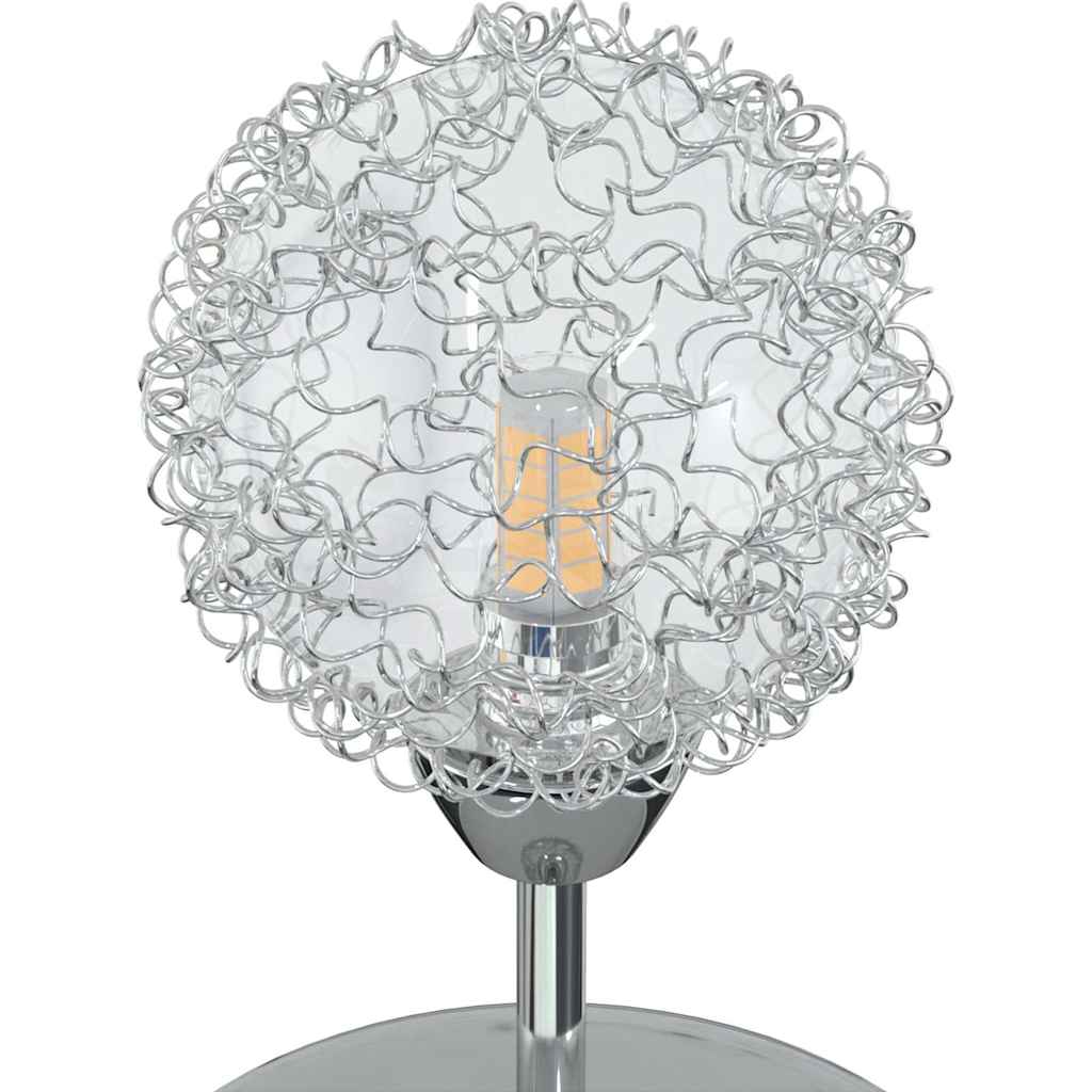 Stropna lampa sa sjenilima od mrežaste žice za 5 G9 LED svjetla