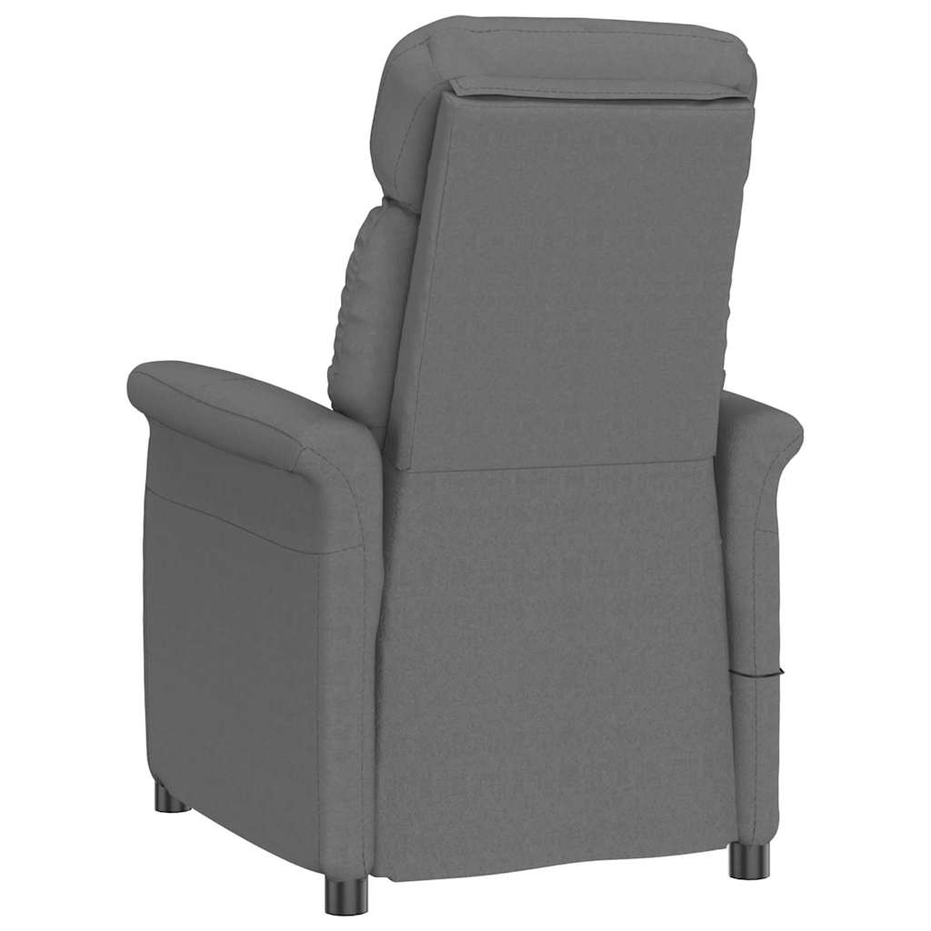 Massagerica Tamno siva 96,5 x 70,5 x 95 cm Mikro Vlakna