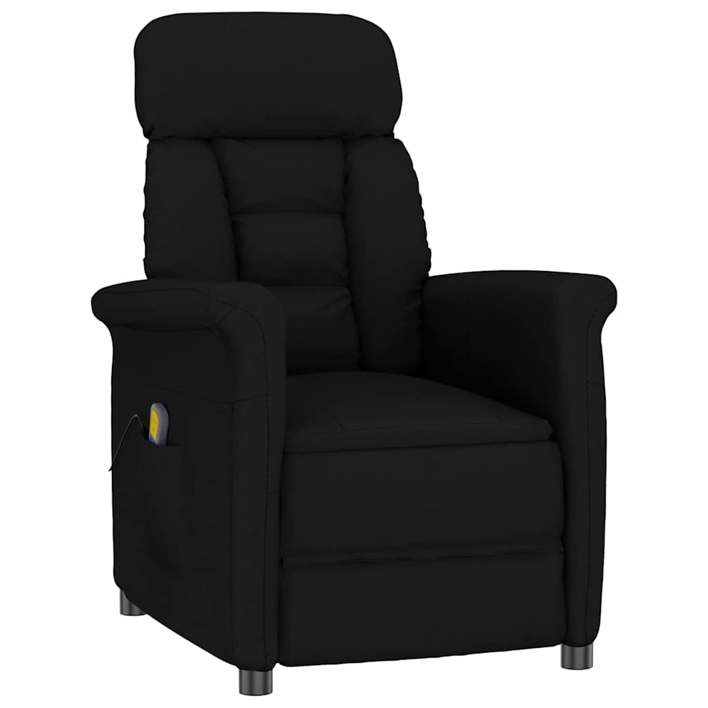 Massagerica Crna 96,5 x 70,5 x 95 cm Mikro Vlakna