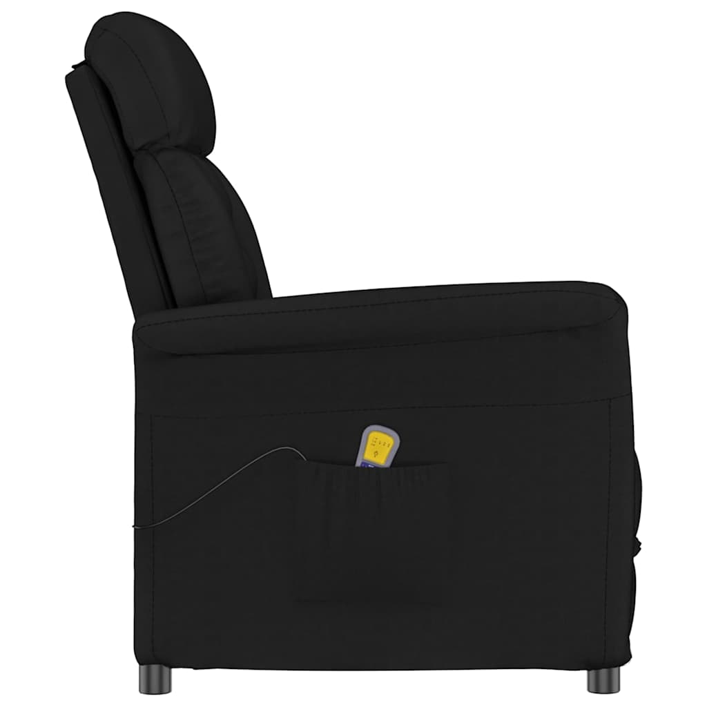 Massagerica Crna 96,5 x 70,5 x 95 cm Mikro Vlakna