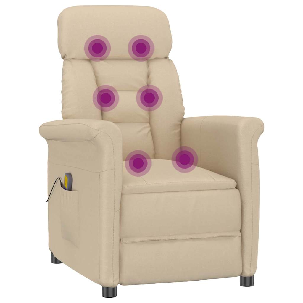 Massagerica Krema 96,5 x 70,5 x 95 cm Mikro Vlakna