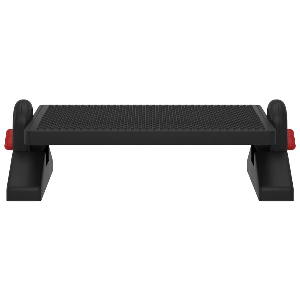 Oslonac za noge crni 50 x 30,5 x 17 cm