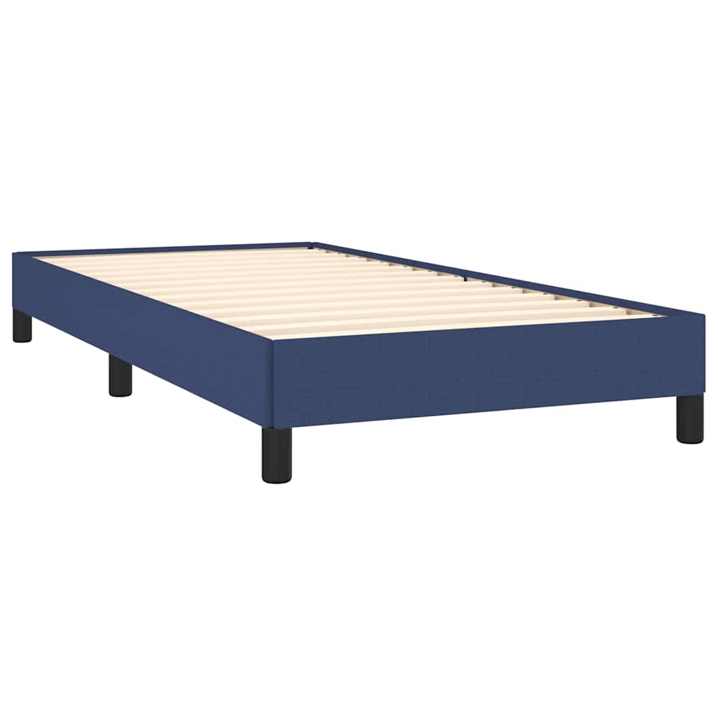 Okvir za krevet bez madraca plava 100x200cm od tkanine