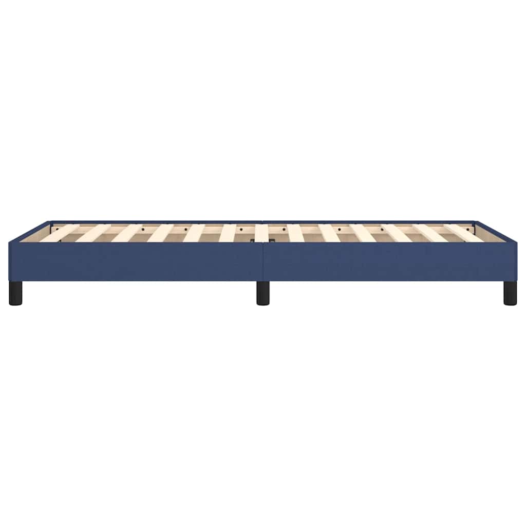 Okvir za krevet bez madraca plava 100x200cm od tkanine