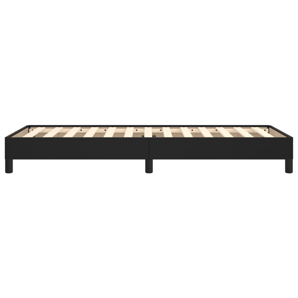 Okvir za krevet crni 80 x 200 cm od umjetne kože