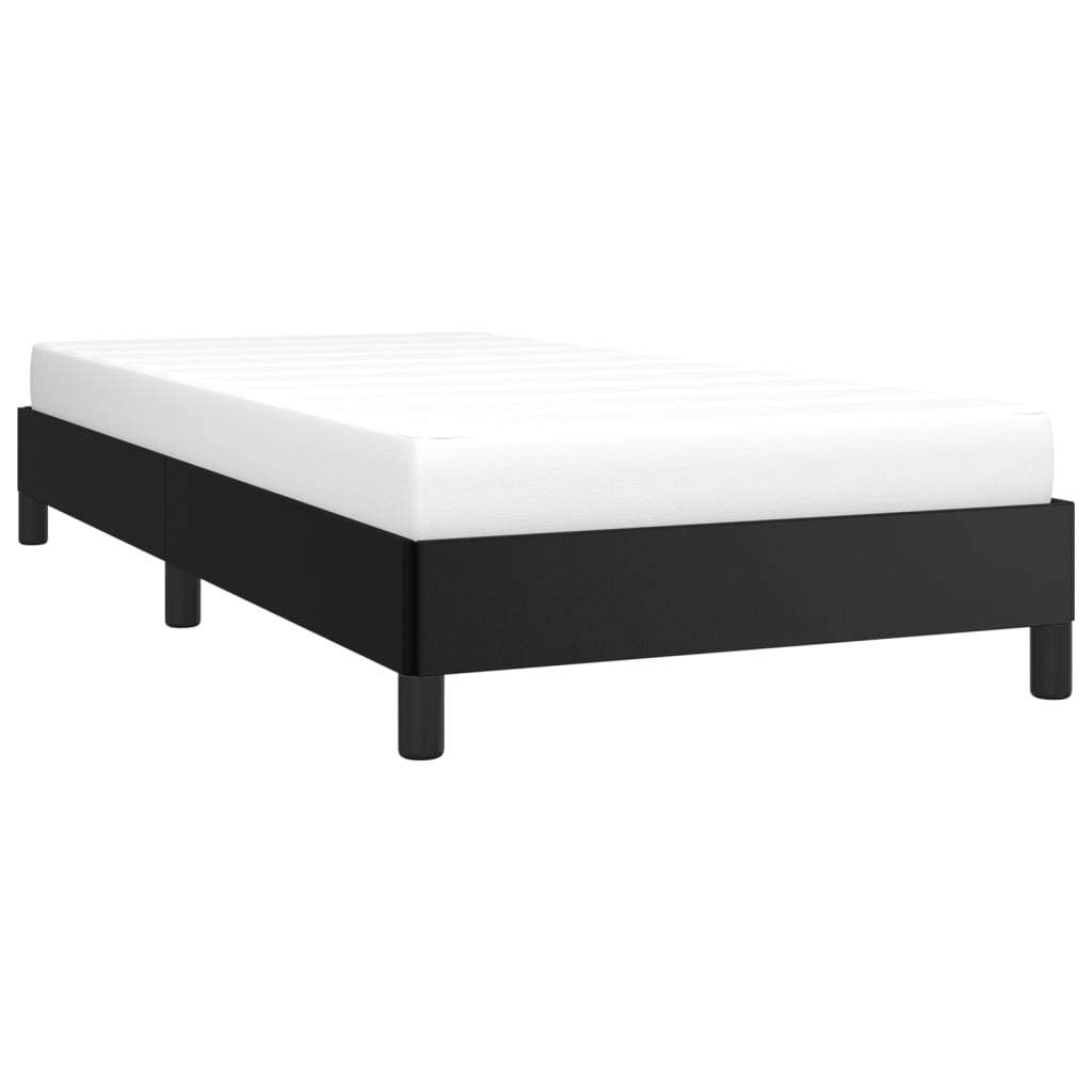 Okvir za krevet crni 90x190 cm od umjetne kože