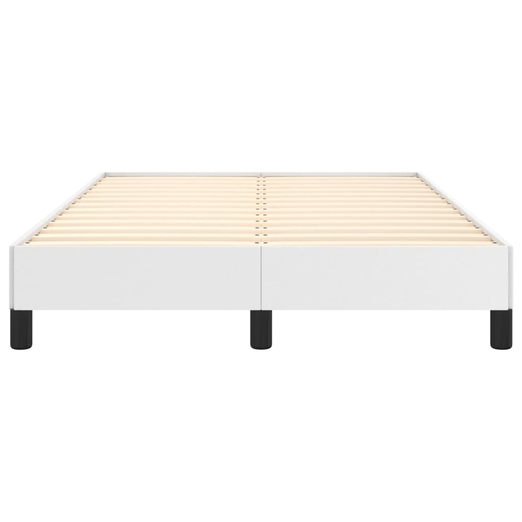 Okvir za krevet bijela 120x200 cm od umjetne kože
