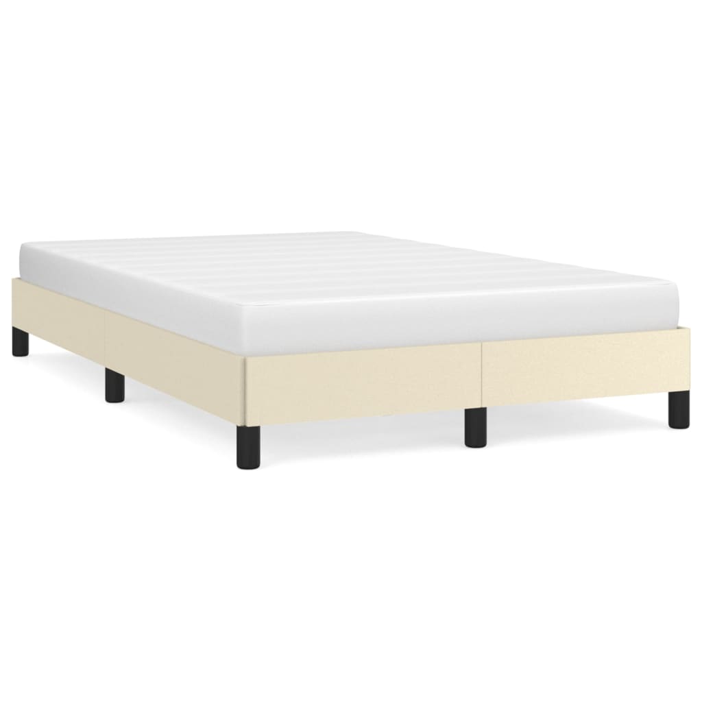 Okvir za krevet krem 120 x 200 cm od umjetne kože