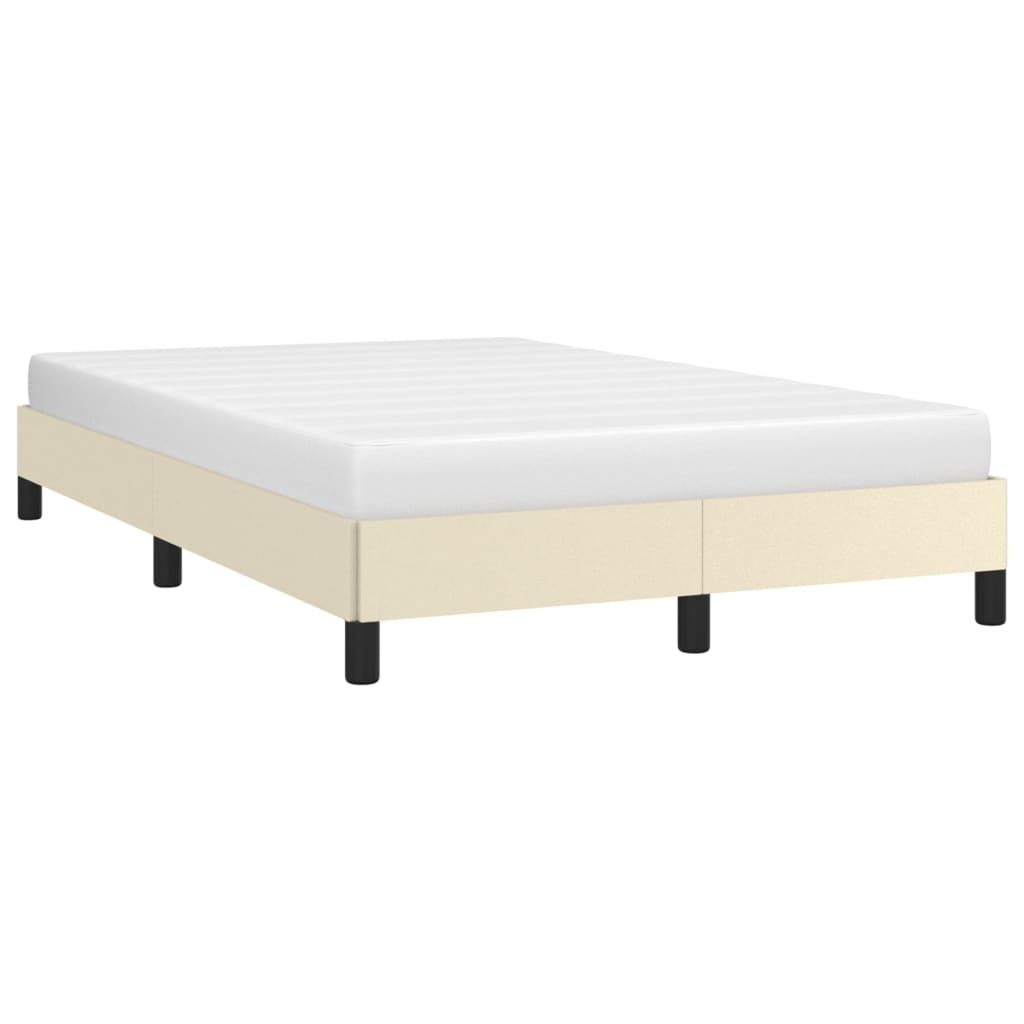 Okvir za krevet krem 120 x 200 cm od umjetne kože