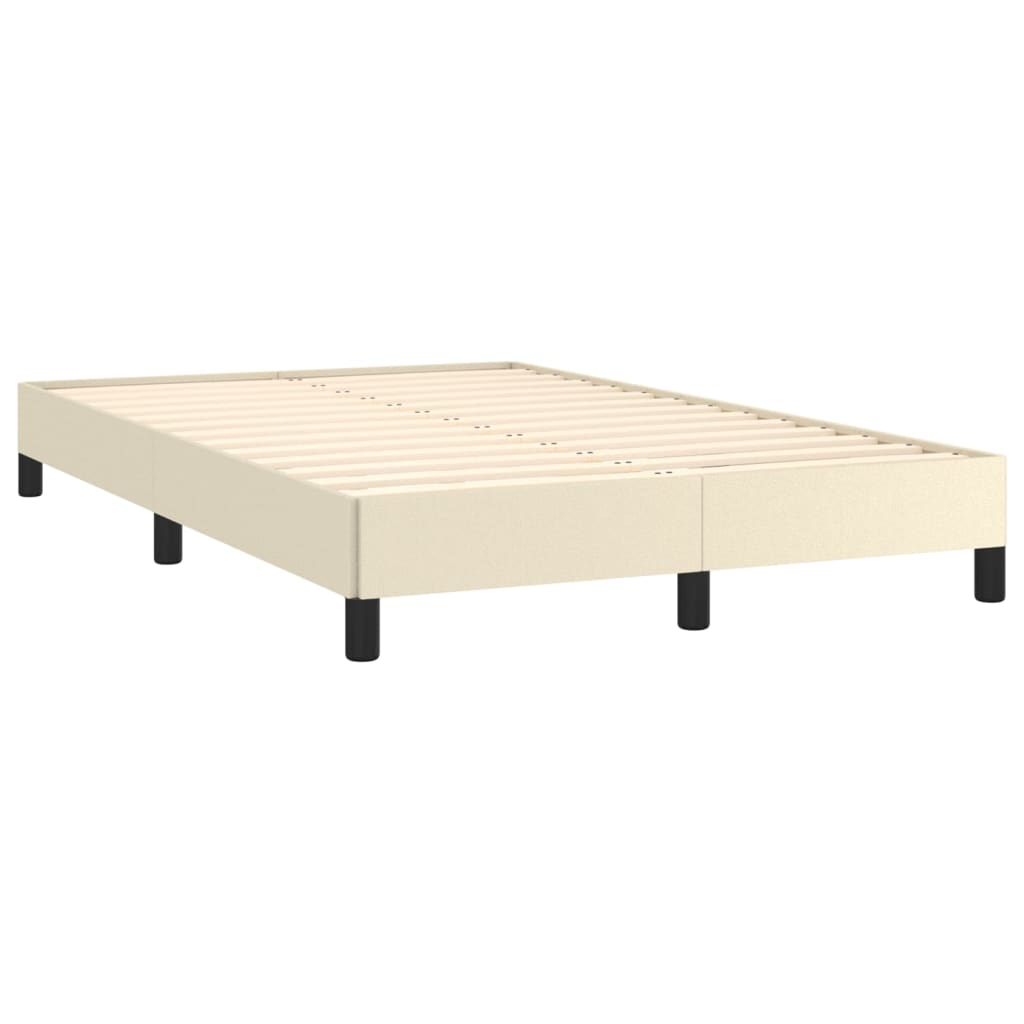 Okvir za krevet krem 120 x 200 cm od umjetne kože