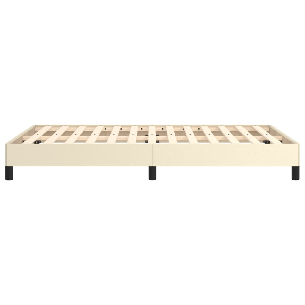Okvir za krevet krem 120 x 200 cm od umjetne kože