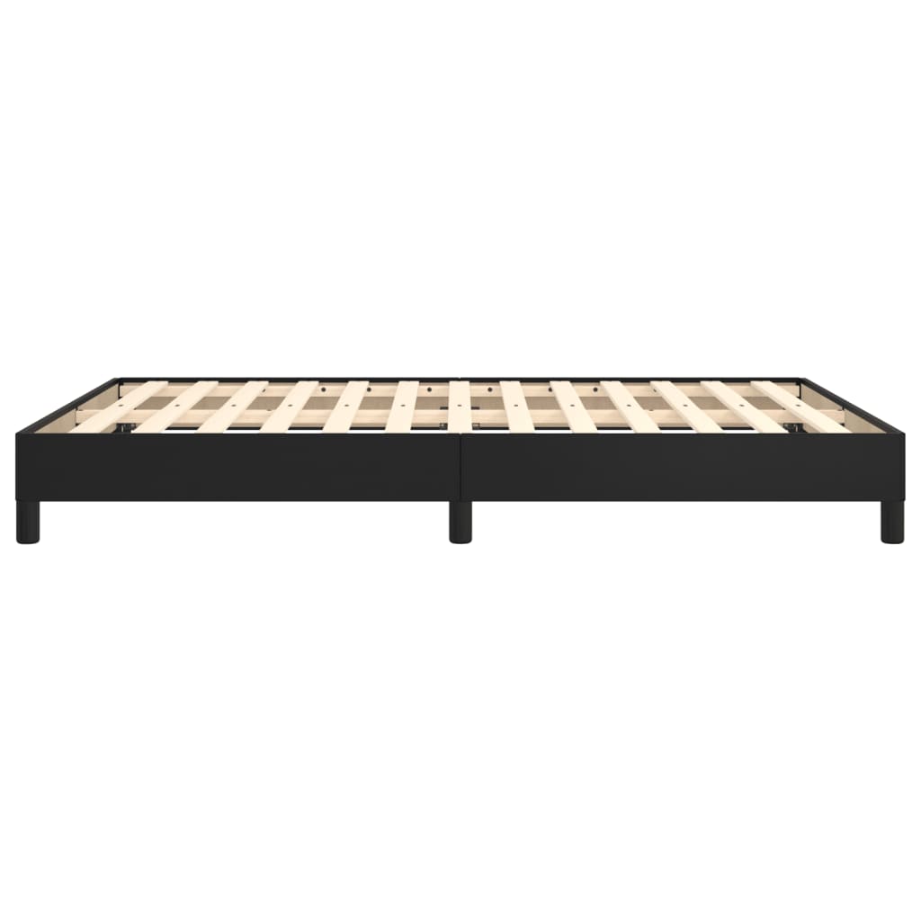Okvir za krevet crni 140x190 cm od umjetne kože