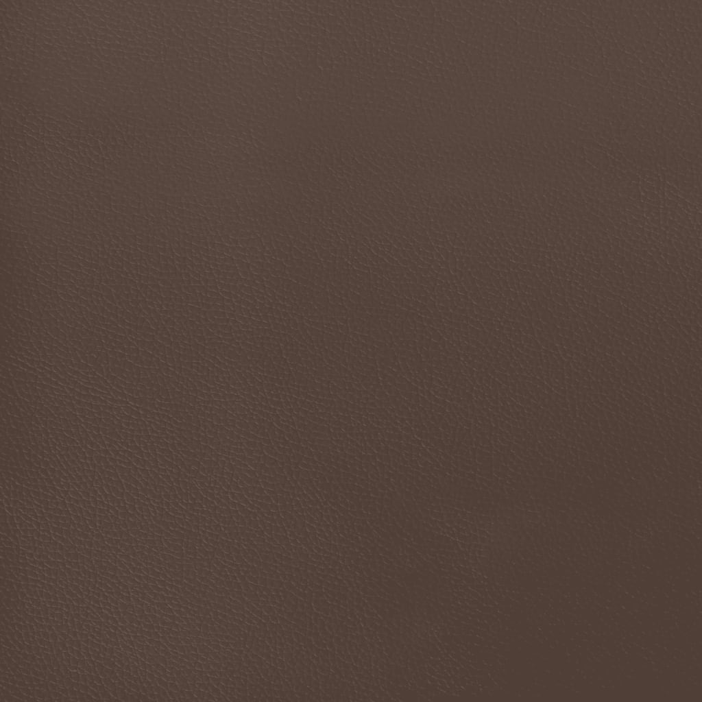 Okvir za krevet smeđi 140x200 cm od umjetne kože