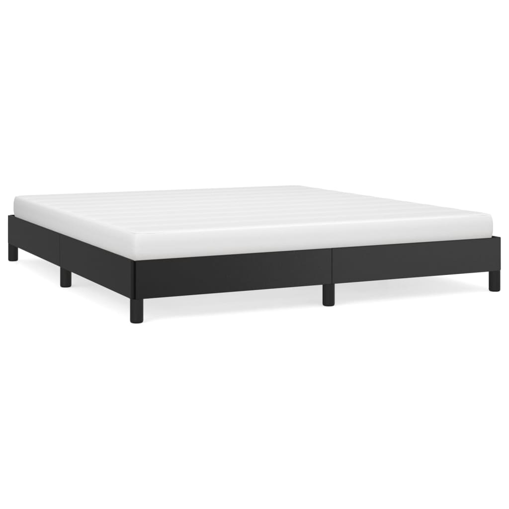 Okvir za krevet crni 160x200 cm od umjetne kože