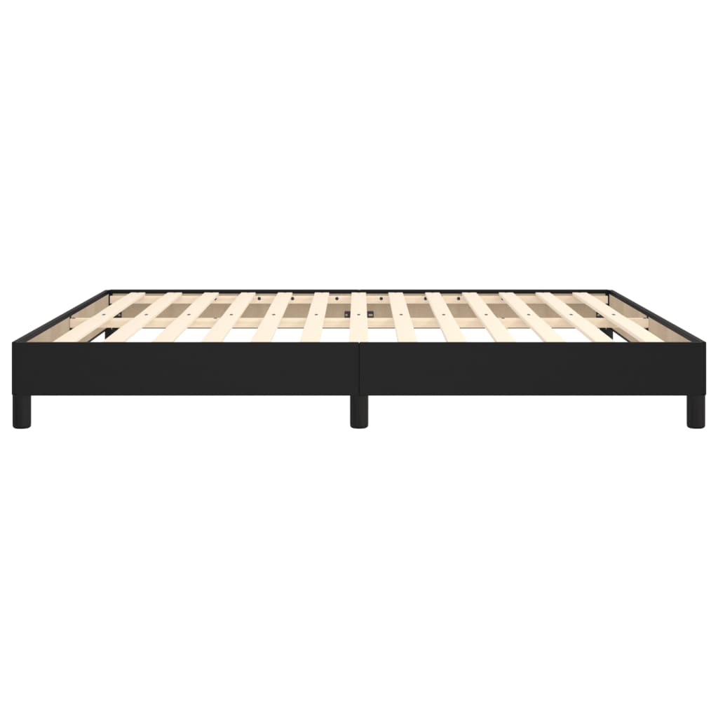 Okvir za krevet crni 160x200 cm od umjetne kože