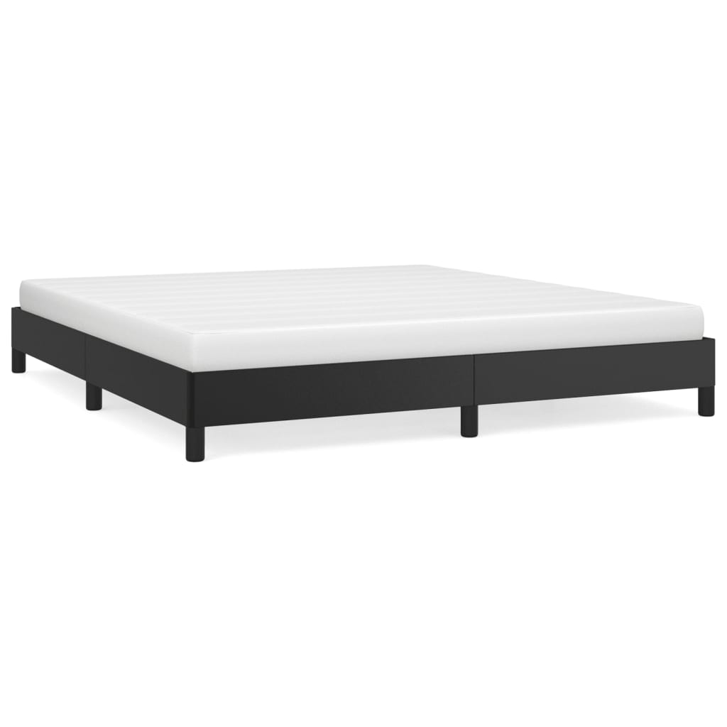 Okvir za krevet crni 180x200 cm od umjetne kože