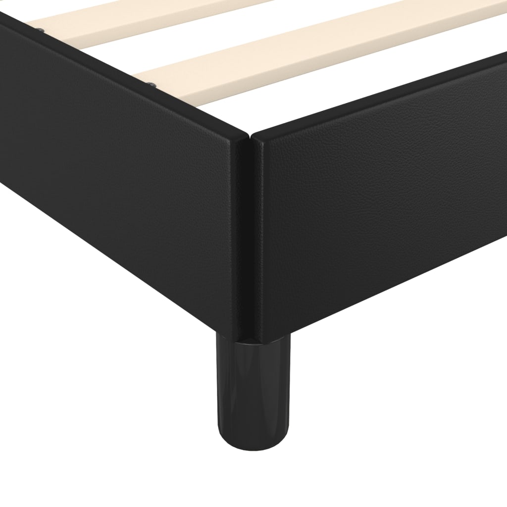 Okvir za krevet crni 180x200 cm od umjetne kože
