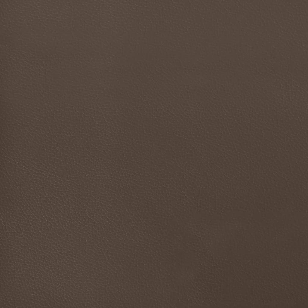 Okvir za krevet smeđi 180x200 cm od umjetne kože