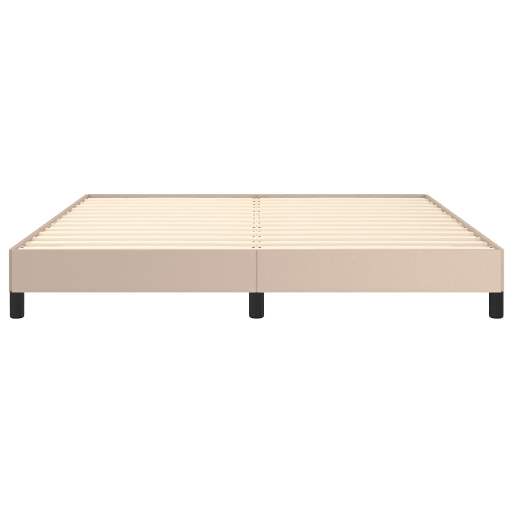 Okvir za krevet boja cappuccina 180x200 cm od umjetne kože