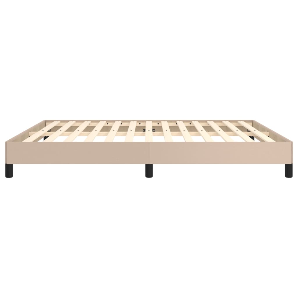 Okvir za krevet boja cappuccina 180x200 cm od umjetne kože