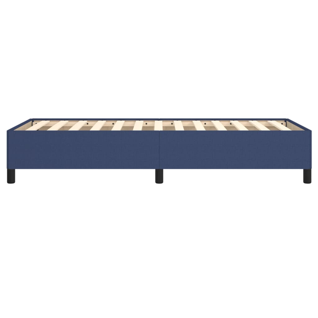 Okvir za krevet bez madraca plava 80x200cm od tkanine