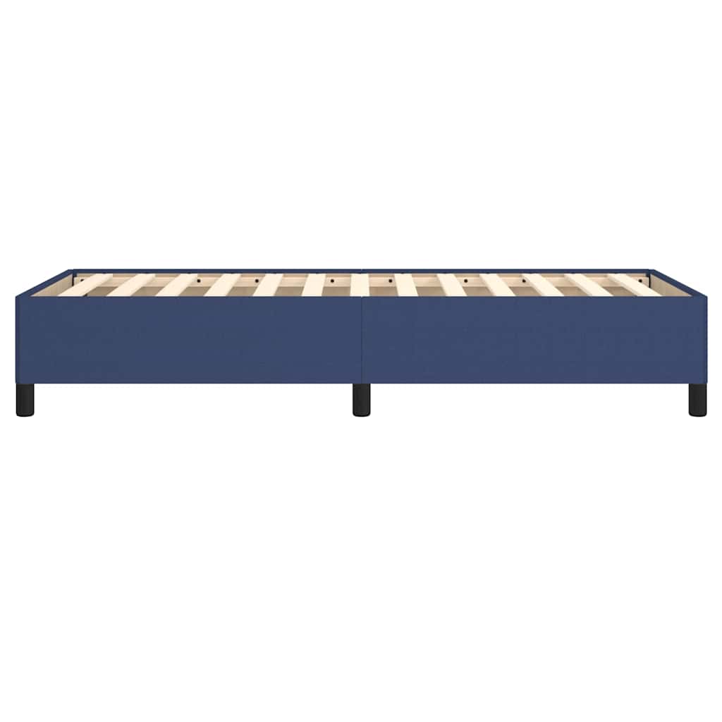Okvir za krevet bez madraca plava 100x200cm od tkanine