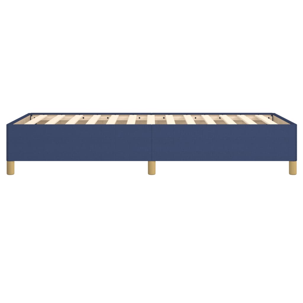 Okvir za krevet bez madraca plava 80x200cm od tkanine