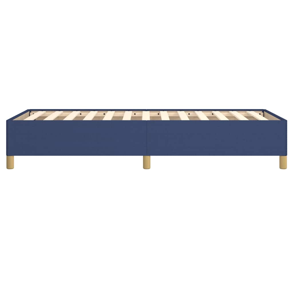Okvir za krevet bez madraca plava 90x190cm od tkanine