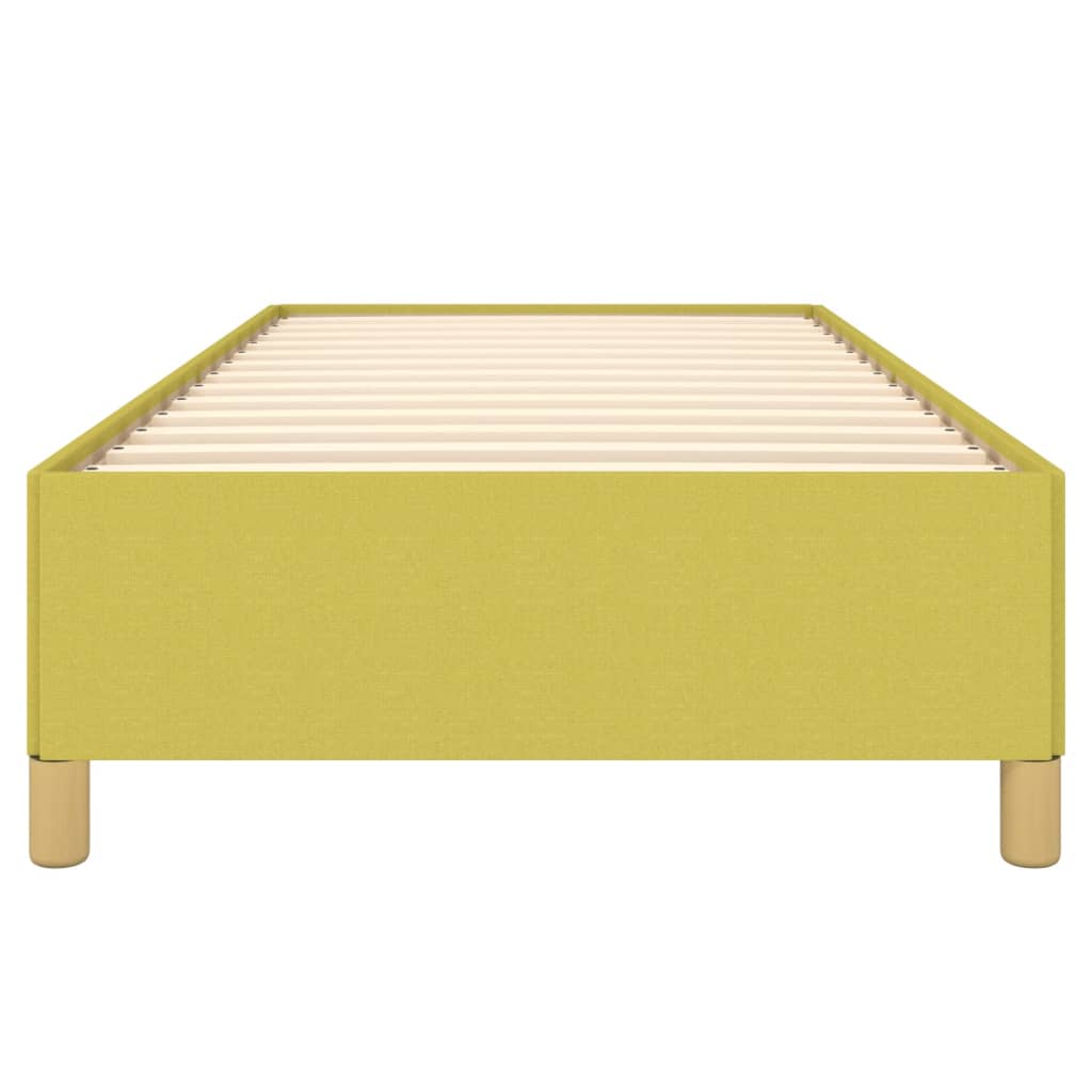 Okvir za krevet zeleni 90x200 cm od tkanine