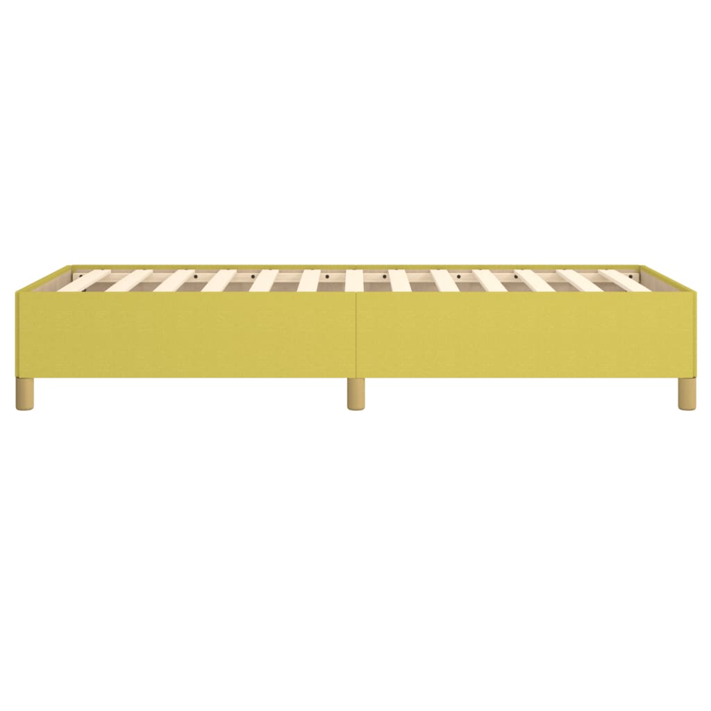 Okvir za krevet zeleni 90x200 cm od tkanine