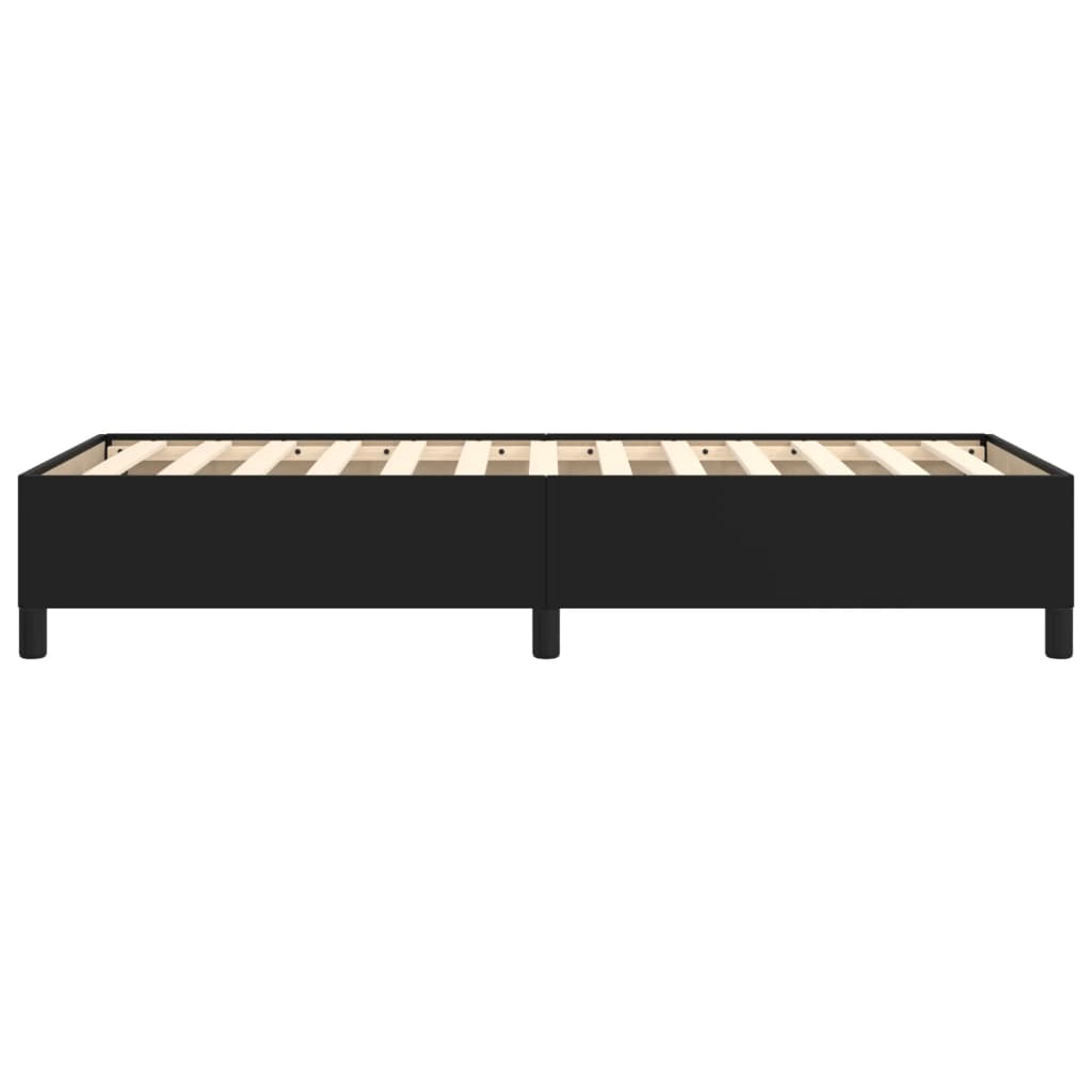 Okvir za krevet crni 80 x 200 cm od umjetne kože