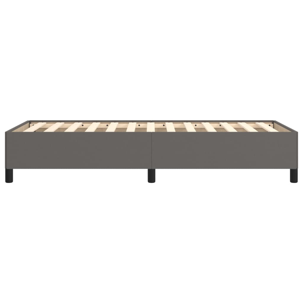 Okvir za krevet sivi 80 x 200 cm od umjetne kože