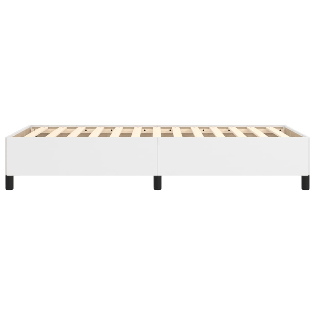 Okvir za krevet bijela 90x200 cm od umjetne kože