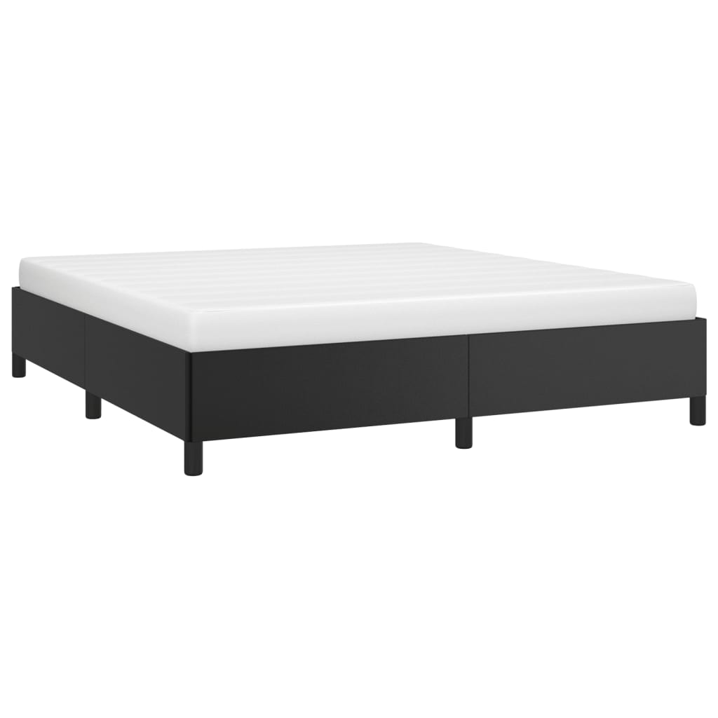 Okvir za krevet crni 180x200 cm od umjetne kože