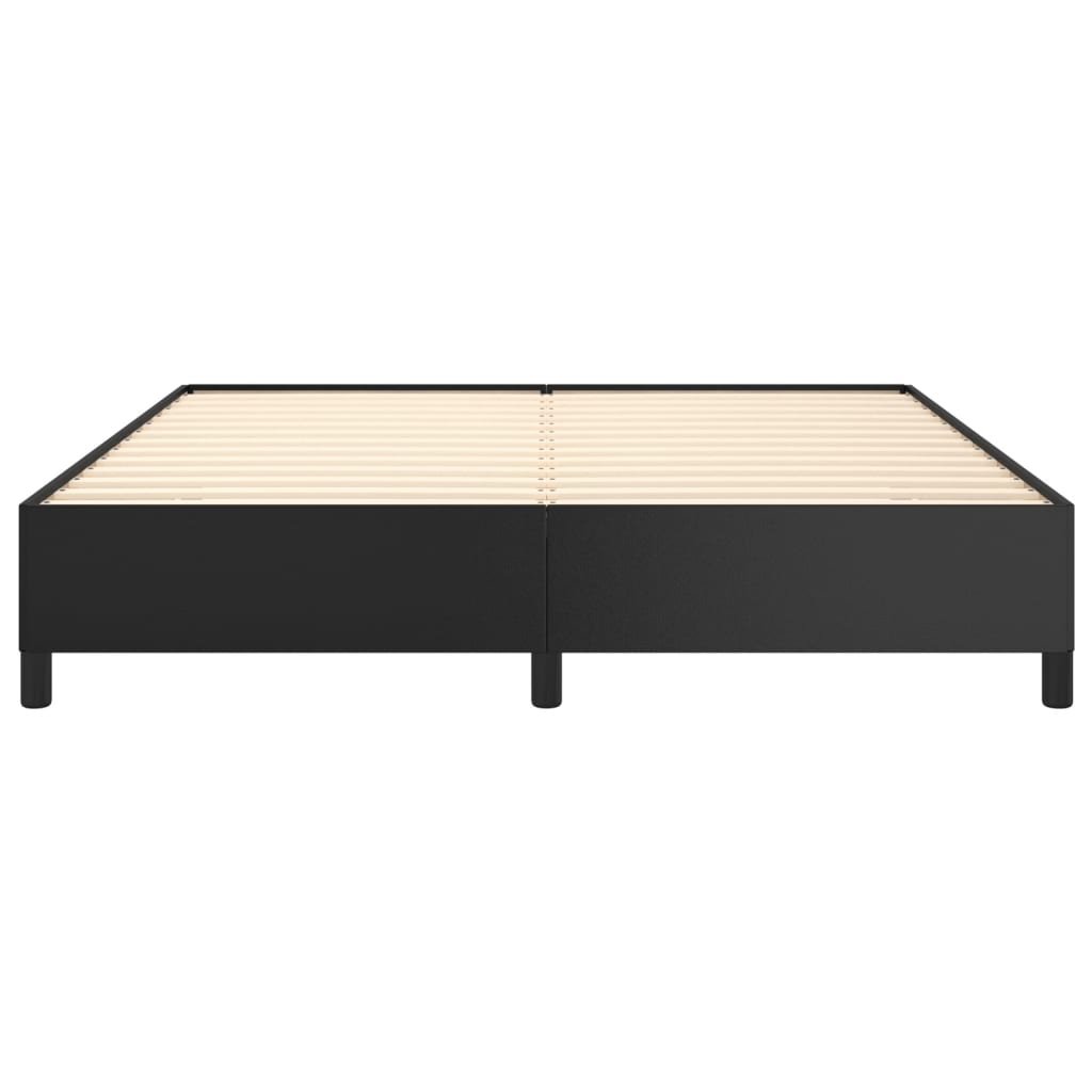 Okvir za krevet crni 180x200 cm od umjetne kože