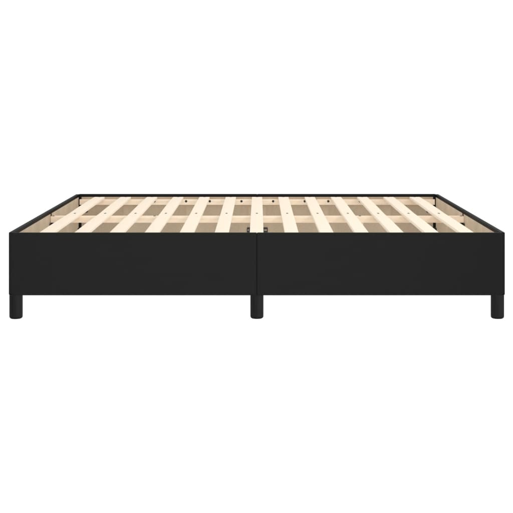 Okvir za krevet crni 180x200 cm od umjetne kože
