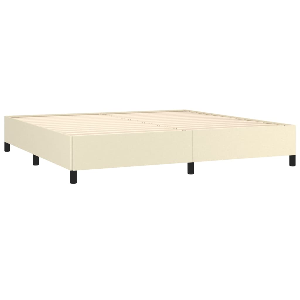 Okvir za krevet krem 200x200 cm od umjetne kože